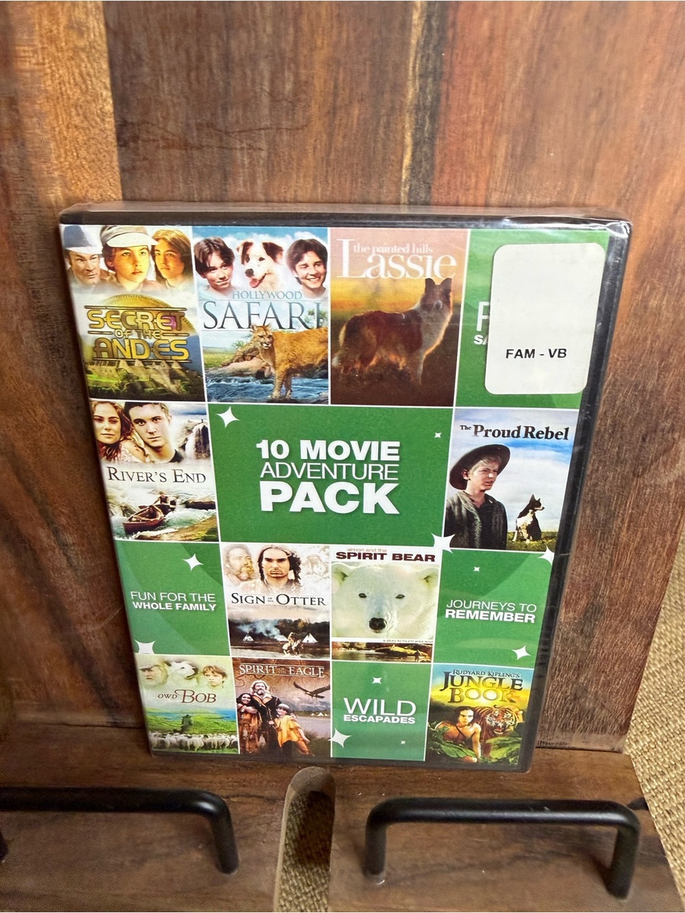 New*** 10 Movie Adventure Pack DVD